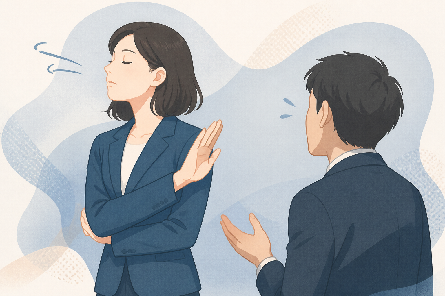 「けんもほろろ」の意味とは?冷たくあしらわれた状況を表す例文